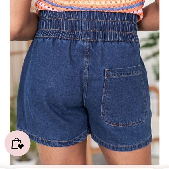 Pink Lily Boutique Denim Skort - Picture 3 of 3